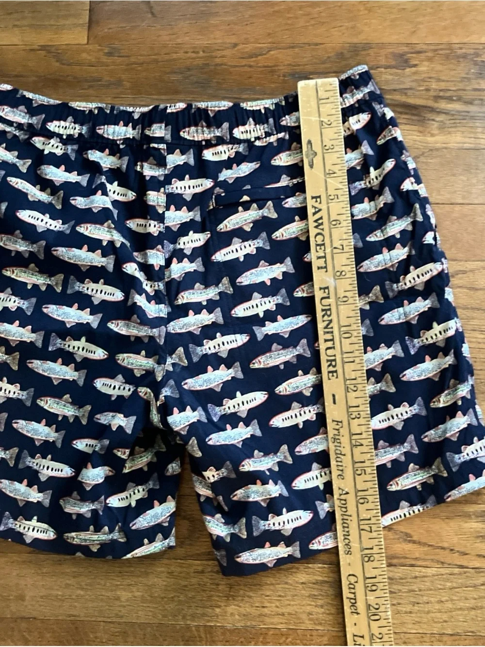 The North Face navy shorts